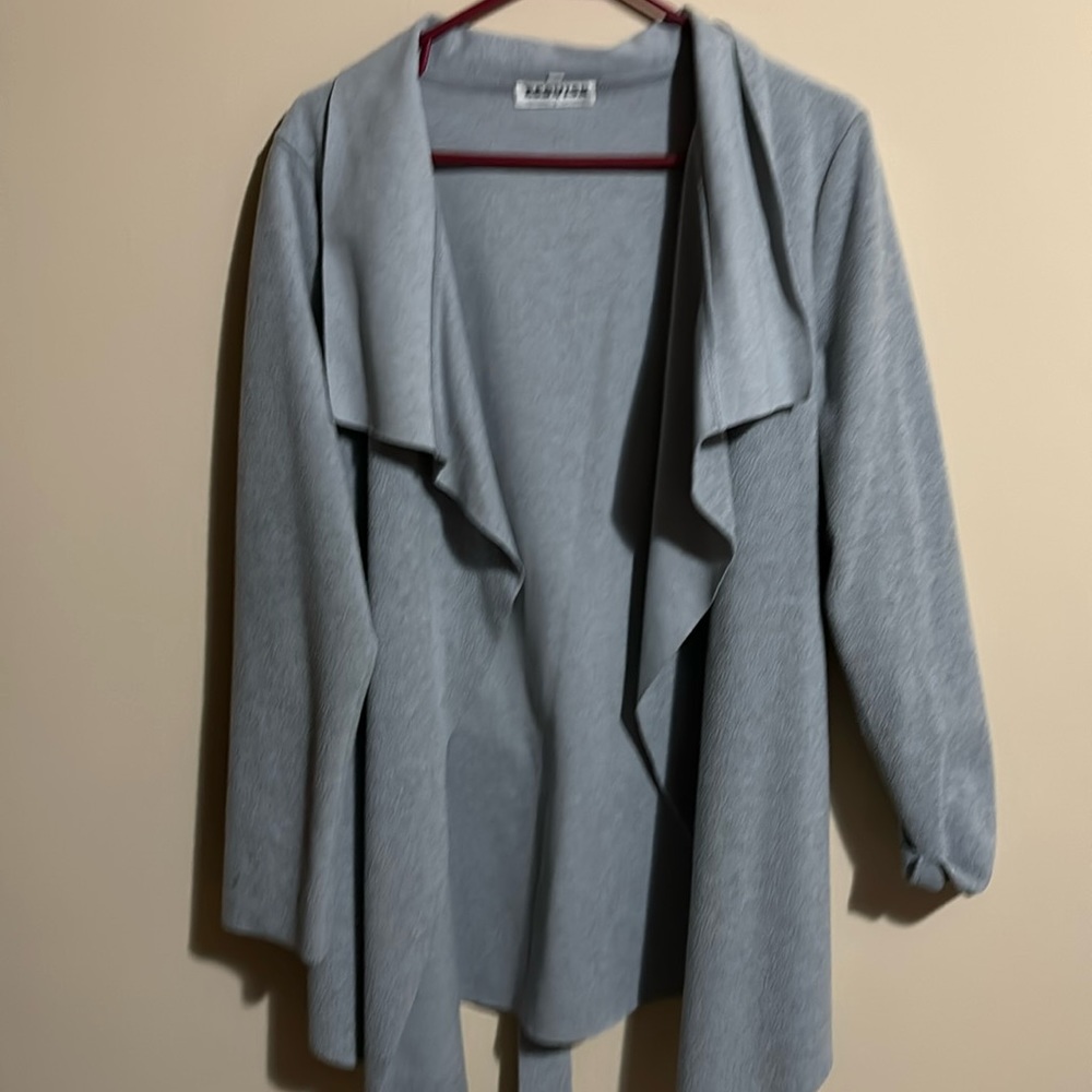 Cozy sweater jacket, size L